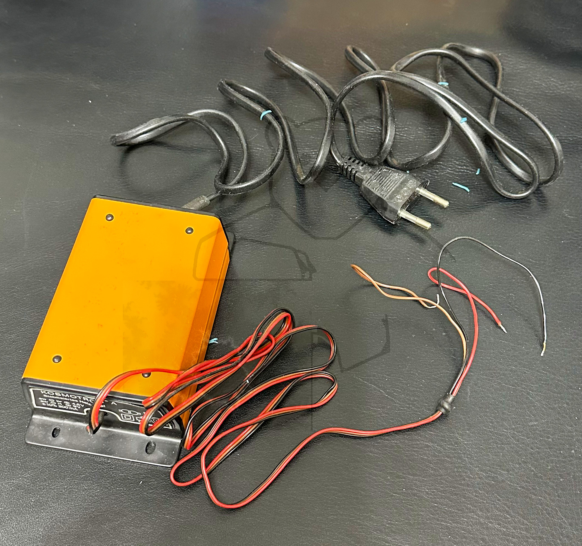 Kosmos Elektronik Kosmotron A Netzteil - Verpackung, Rückseite